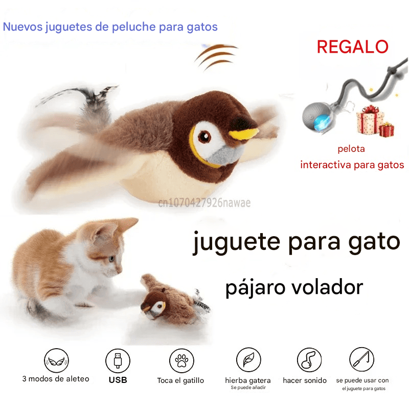 Juguete Volador para Gatos