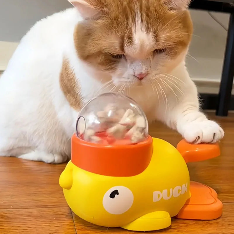 Alimentador Interactivo para Perros y Gatos
