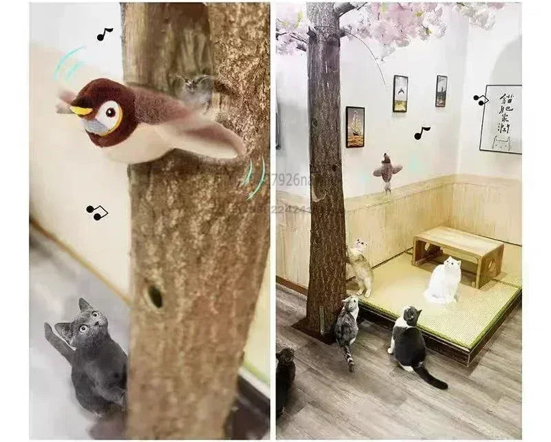 Juguete Volador para Gatos